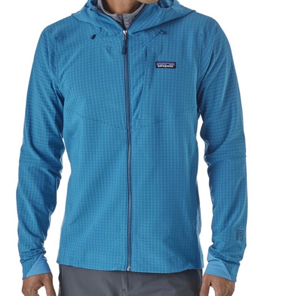 Blue Men’s  Patagonia R1 Fleece Full-Zip Hoody XL